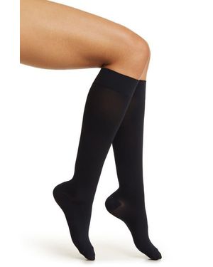 Item M6 Knee High Compression Socks - Black