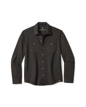 Tommy Bahama Ben & Terry Shirt Jacket - Black