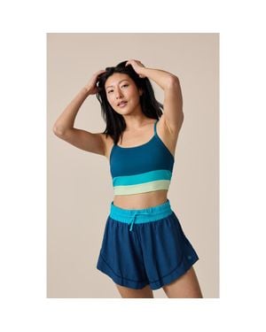 Nanis Colorblock Bra - Blue