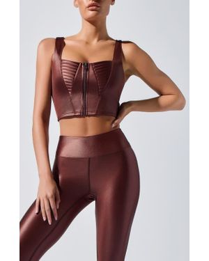 Heroine Sport Celine Crop Camisole - Red