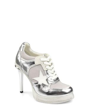 Zigi Stiletto Platform Pump - White