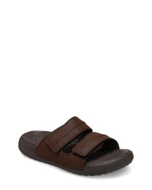 Crocs™ Yukon Vista Ii Literide Slide Sandal - Brown