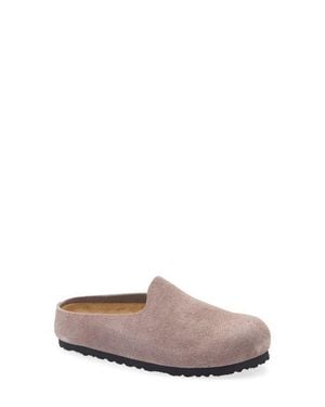 Birkenstock Amsterdam Wrapped Leather Clog - Purple