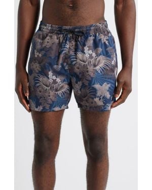 BOSS Piranha Swim Trunks - Blue