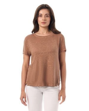 Equipment Linen Tee - Brown