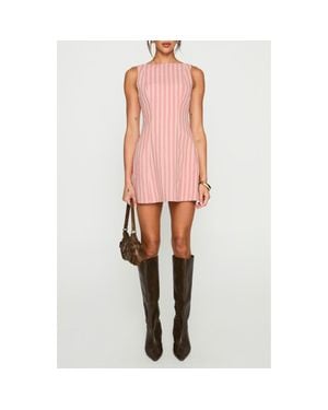 Princess Polly Auggie Sleeveless Minidress - Pink
