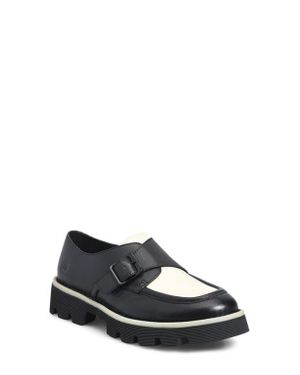 Børn Sammi Spectator Monk Strap Shoe - Black