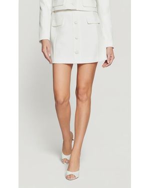 Generation Love Katana Crepe Skirt - White