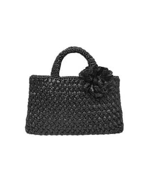 Carmen Sol Positano Raffia - Black