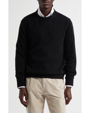 Thom Sweeney Cashmere Crewneck Sweater - Black