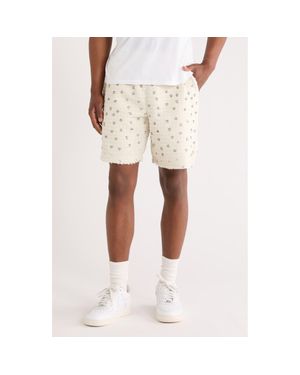Honor The Gift Beaded Shorts - Natural