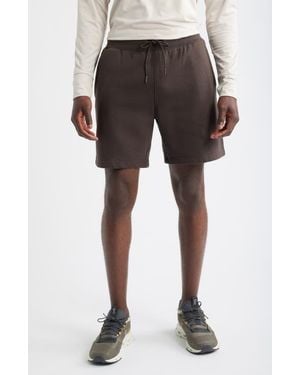 Zella Vital Fleece Performance Shorts - Gray