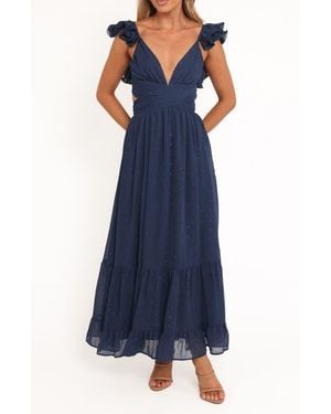 Petal & Pup Harmony Maxi Dress - Blue