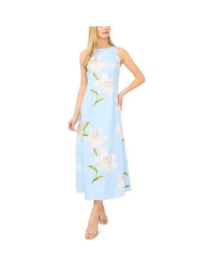 Ted Baker Mina Print Sleeveless Maxi Dress - Blue