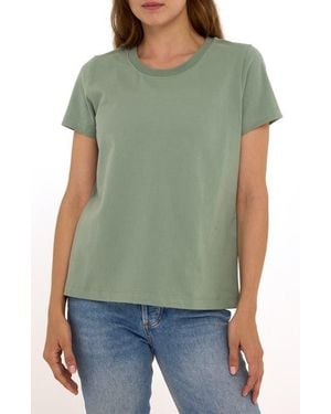 Threads For Thought Emmy Essential Organic Cotton T-Shirt - Green