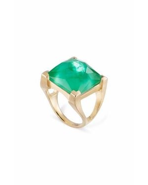 Dean Davidson Plaza Mother-Of-Pearl Doublet Cocktail Ring - Green