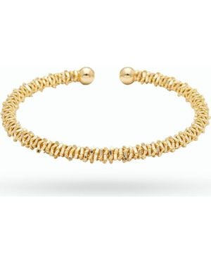 Ivy & Pearl Co. The Highclere Gilded Cuff - Metallic