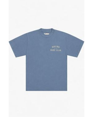 CALIFORNIA INCLINE Malibu Surf Club Tee - Blue