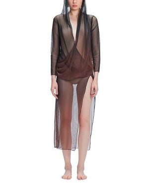 Moeva Rosie Cover Up Dress Resortwear - Black