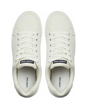 Lands' End All Day Comfort Sneakers - White