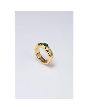 Classicharms Sylvie Cubic Zirconia Molten Stackable Ring - White