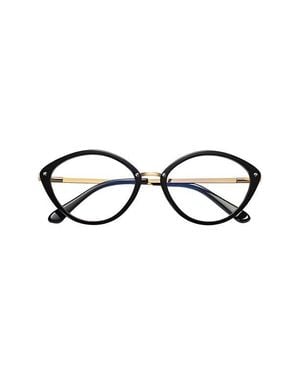Fifth & Ninth Posie 52Mm Cat Eye Light Blocking Glasses - Black