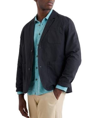 Seasalt Cornwall Towen Organic Cotton Blazer - Blue