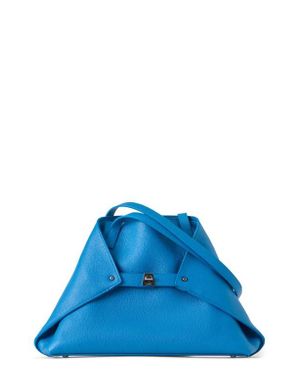 Akris Ai Leather Convertible Shoulder Tote - Blue