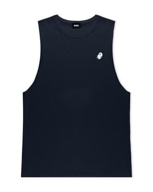 Alix Ghost Lightweight Jersey Tank - Blue
