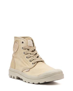 Palladium Pampa Hi Canvas Boot - Natural