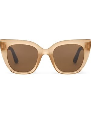 TOMS Sydney 50Mm Gradient Small Cat Eye Sunglasses - Brown