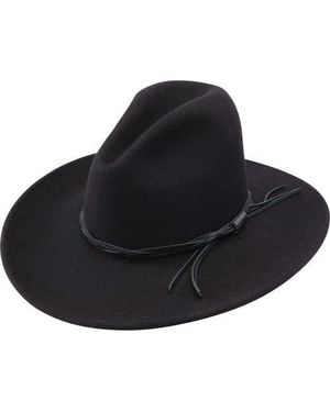 Stetson Gus Crushable Hat - Black