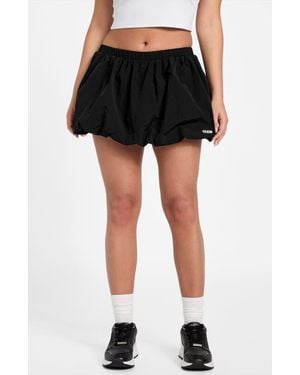 Guess Nina Balloon Hem Miniskort - Black