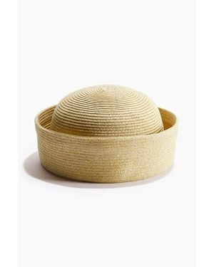 H&M Straw Sailor Hat - Natural