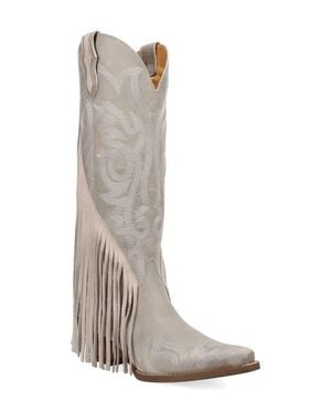 Dingo Walk West Western Boot - White
