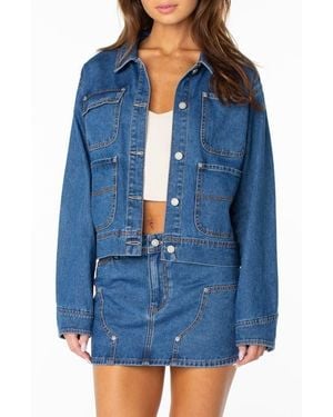 Roxy Reel Life Denim Jacket - Blue