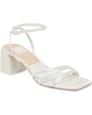 Dolce Vita Ysabel Ankle Strap Sandal - White