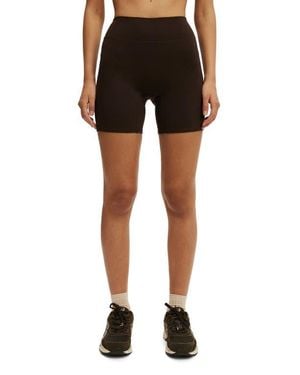 Cotton On Active Ultra Soft Contour Bike Short - Black