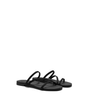 VIVAIA Round-Toe Flip-Flops - Black