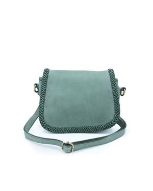 Bolsa Nova Naples Saddle Bag - Green