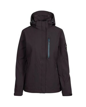 Trespass Katya Dlx Waterproof Jacket - Black