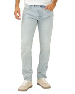 Silver Jeans Co. Konrad Slim Straight Leg Jeans - Blue