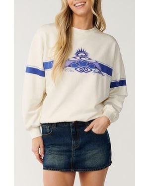 Rip Curl Archive Dolphin Sweatshirt - Blue