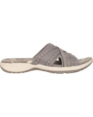 Mountain Warehouse Comfort Crest Slip-On Sliders - Gray