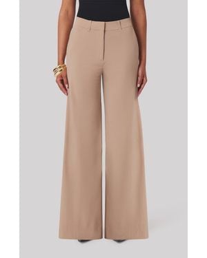 Williams Athletic Club Toni Wide Leg Performance Pants - Brown