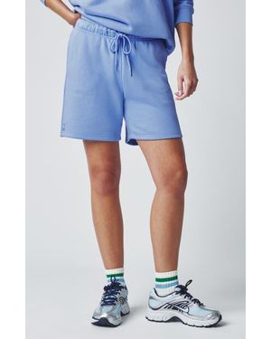 Florence By Mills Cozy Crush Boyfriend Shorts - Blue