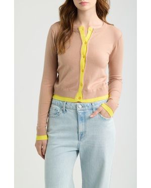 DELUC Zeppelin Layered Cardigan - Blue