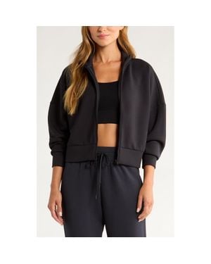 Zella Ultra Luxe Boxy Jacket - Black