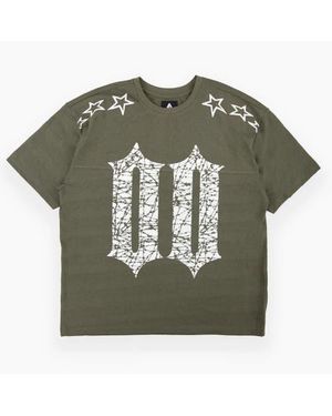Fly By Night Dunn 00 Paneled Tee - Green