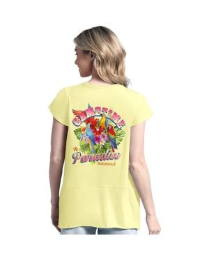 Margaritaville San Diego Padres Gametime Is Paradise T-Shirt - Yellow